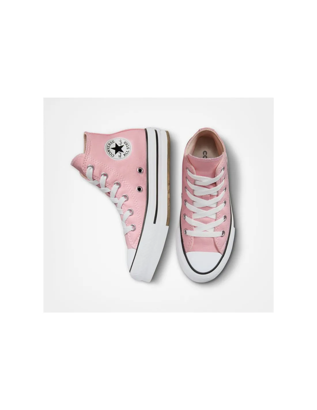 Zapatillas Converse Chuck Taylor All Star Eva Lift Rosa Infantil