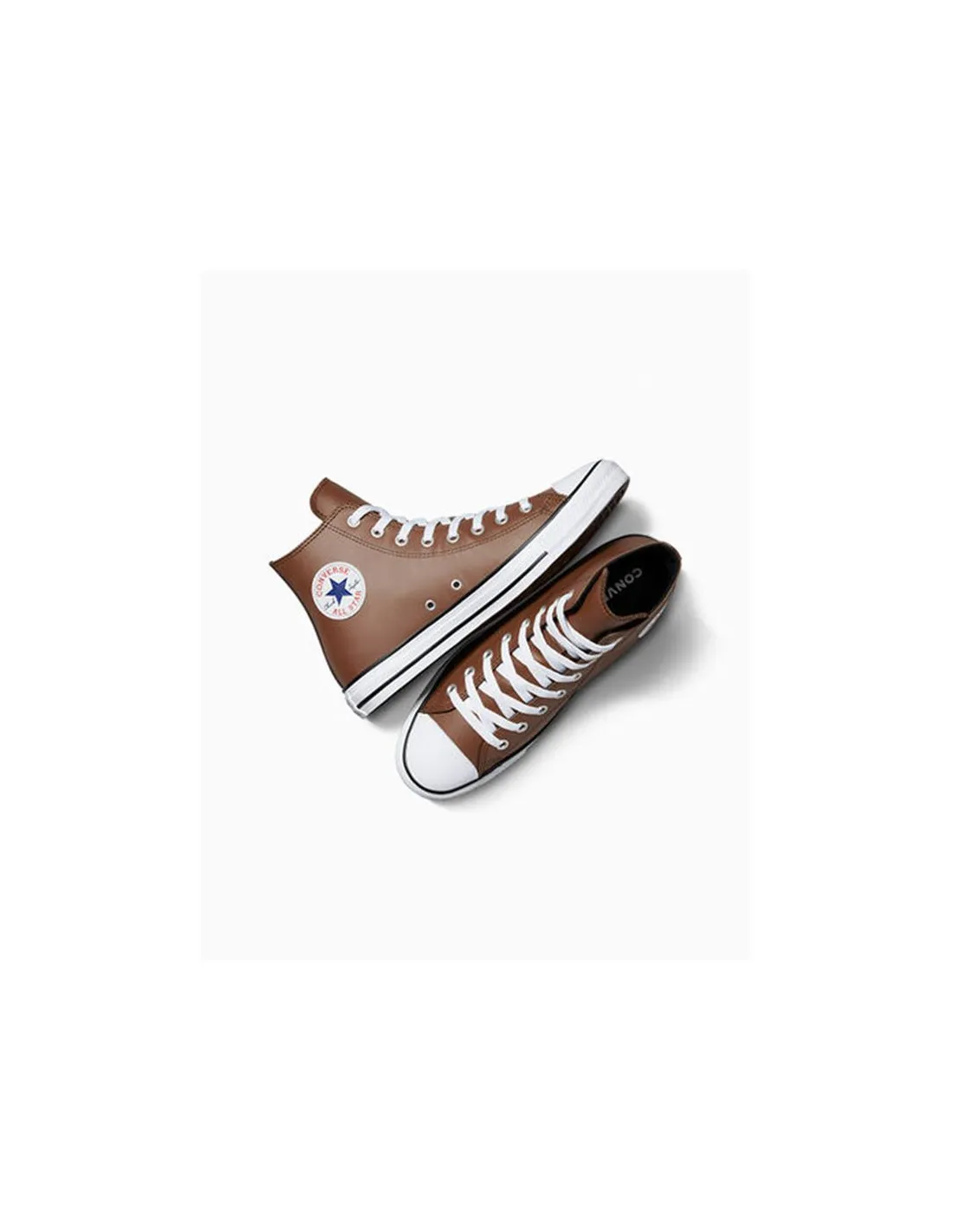 Zapatillas Converse Chuck Taylor All Star Hi Dark Roast/White/Clematis Blue Hombre