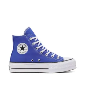 Zapatillas Converse Chuck Taylor All Star Lift Hi Blue Flame/White/Black Mujer