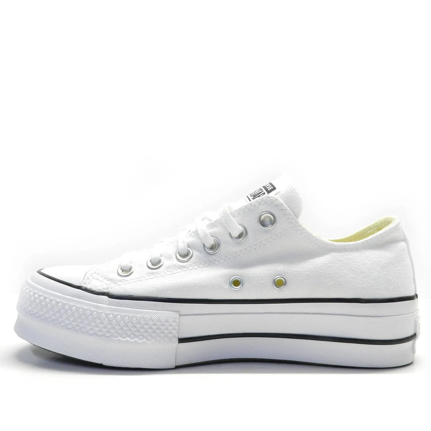 Zapatillas Converse Chuck Taylor AllStar Plataforma Lona Blanco