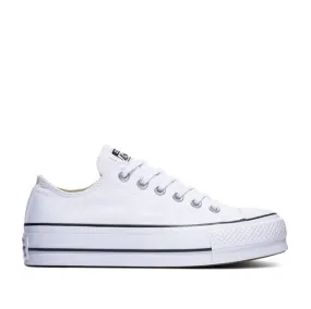 Zapatillas Converse Chuck Taylor AllStar Plataforma Lona Blanco