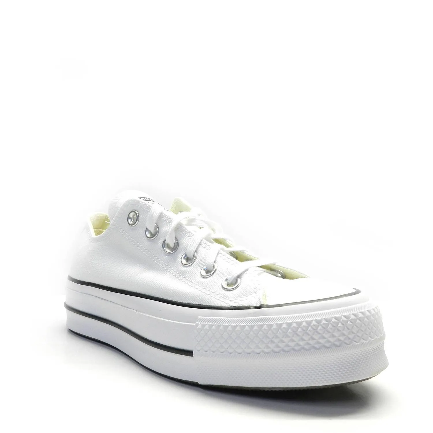 Zapatillas Converse Chuck Taylor AllStar Plataforma Lona Blanco