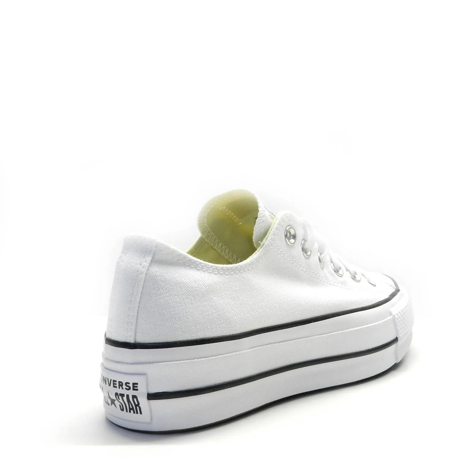 Zapatillas Converse Chuck Taylor AllStar Plataforma Lona Blanco