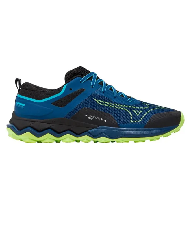 Zapatillas De Trail Mizuno Wave Ibuki 4 Gtx Hombre Azul