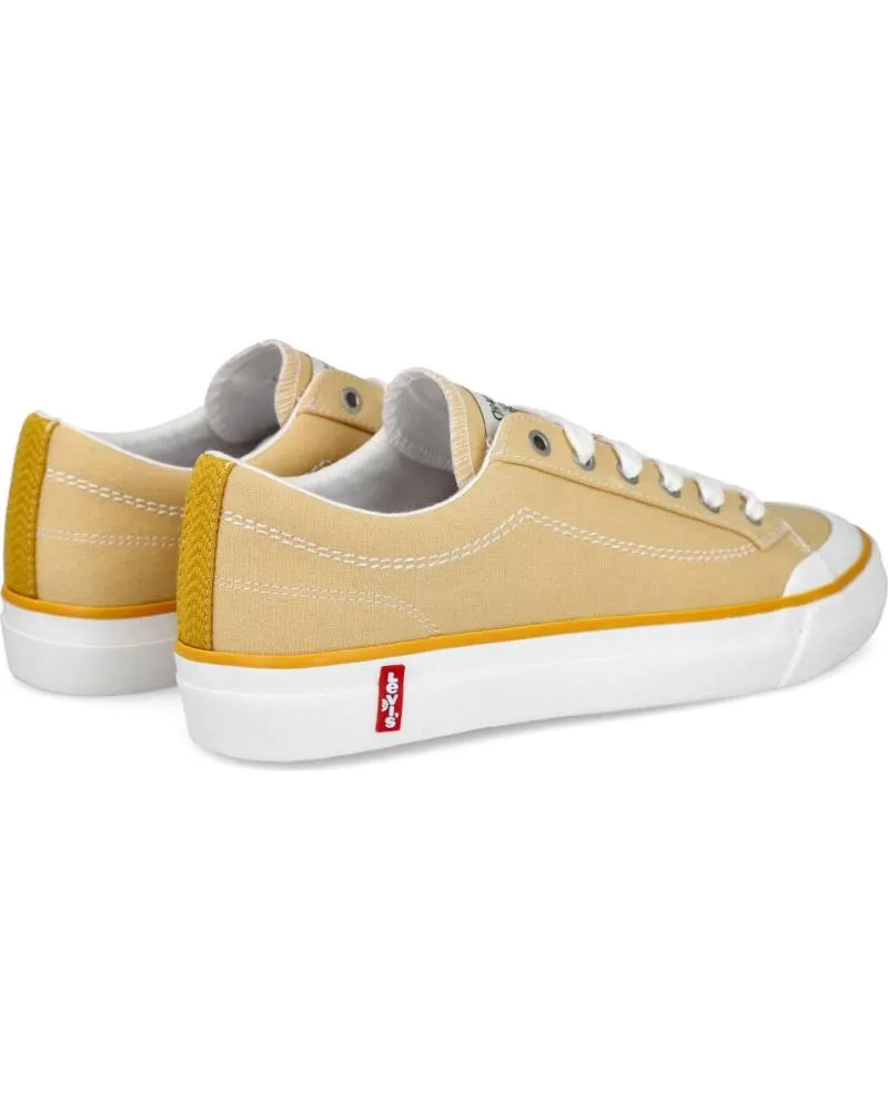 Zapatillas deporte LEVIS  de Hombre 235661-733-72 ZAPATILLAS DE LONA AMARILLAS PARA HOMBRE  AMARILLO