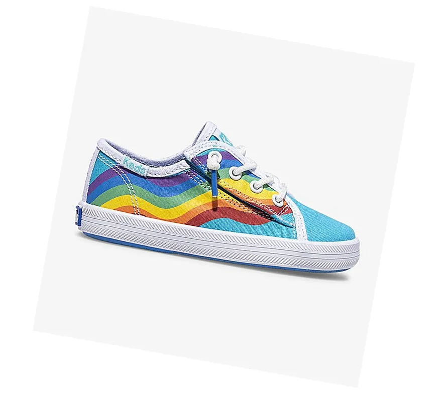 Zapatillas Keds Big Kid PWR GRL Kickstart Jr Niños Azules Multicolor 2024 profesional – Zapatillas