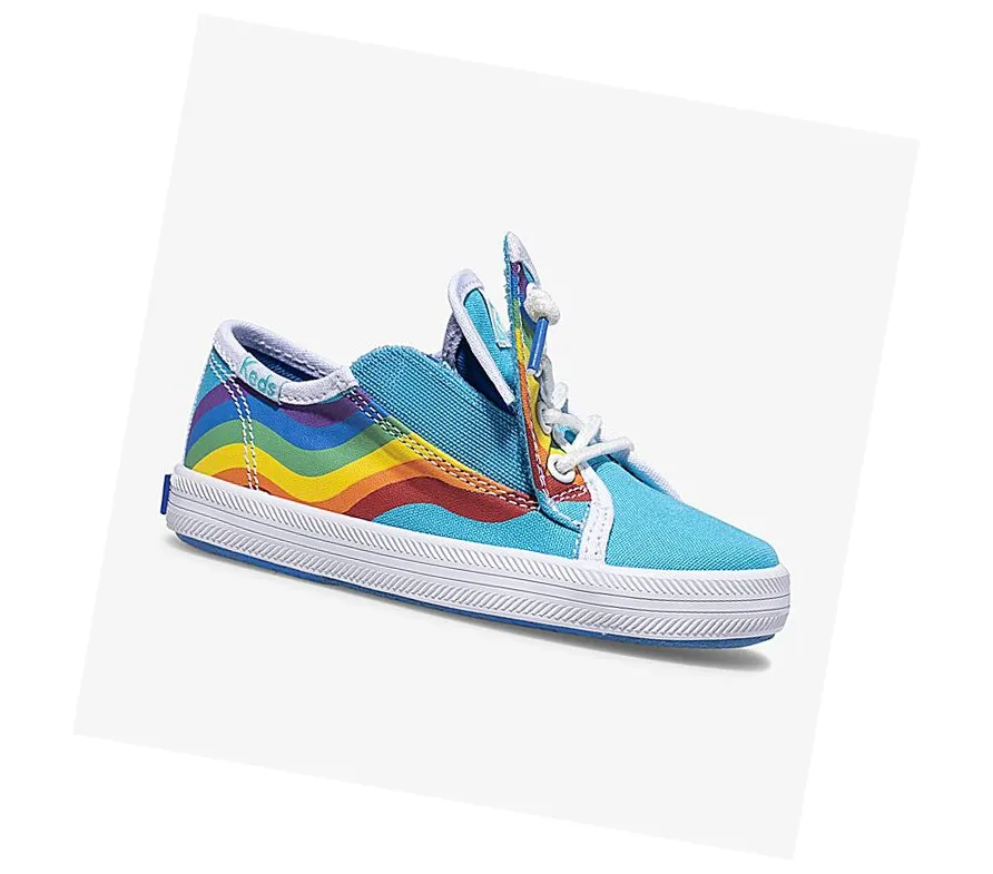 Zapatillas Keds Big Kid PWR GRL Kickstart Jr Niños Azules Multicolor 2024 profesional – Zapatillas