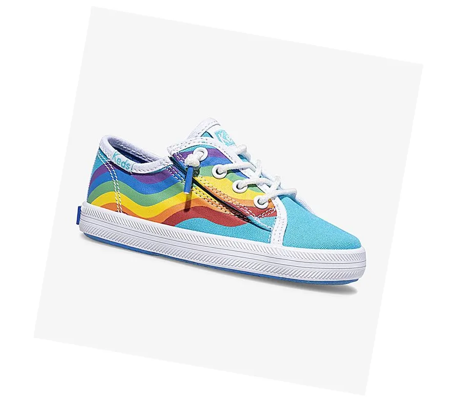 Zapatillas Keds Big Kid PWR GRL Kickstart Jr Niños Azules Multicolor 2024 profesional – Zapatillas