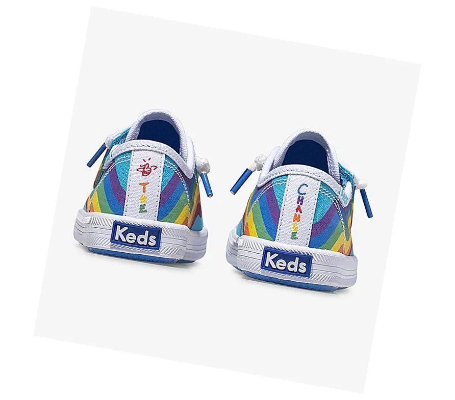 Zapatillas Keds Big Kid PWR GRL Kickstart Jr Niños Azules Multicolor 2024 profesional – Zapatillas