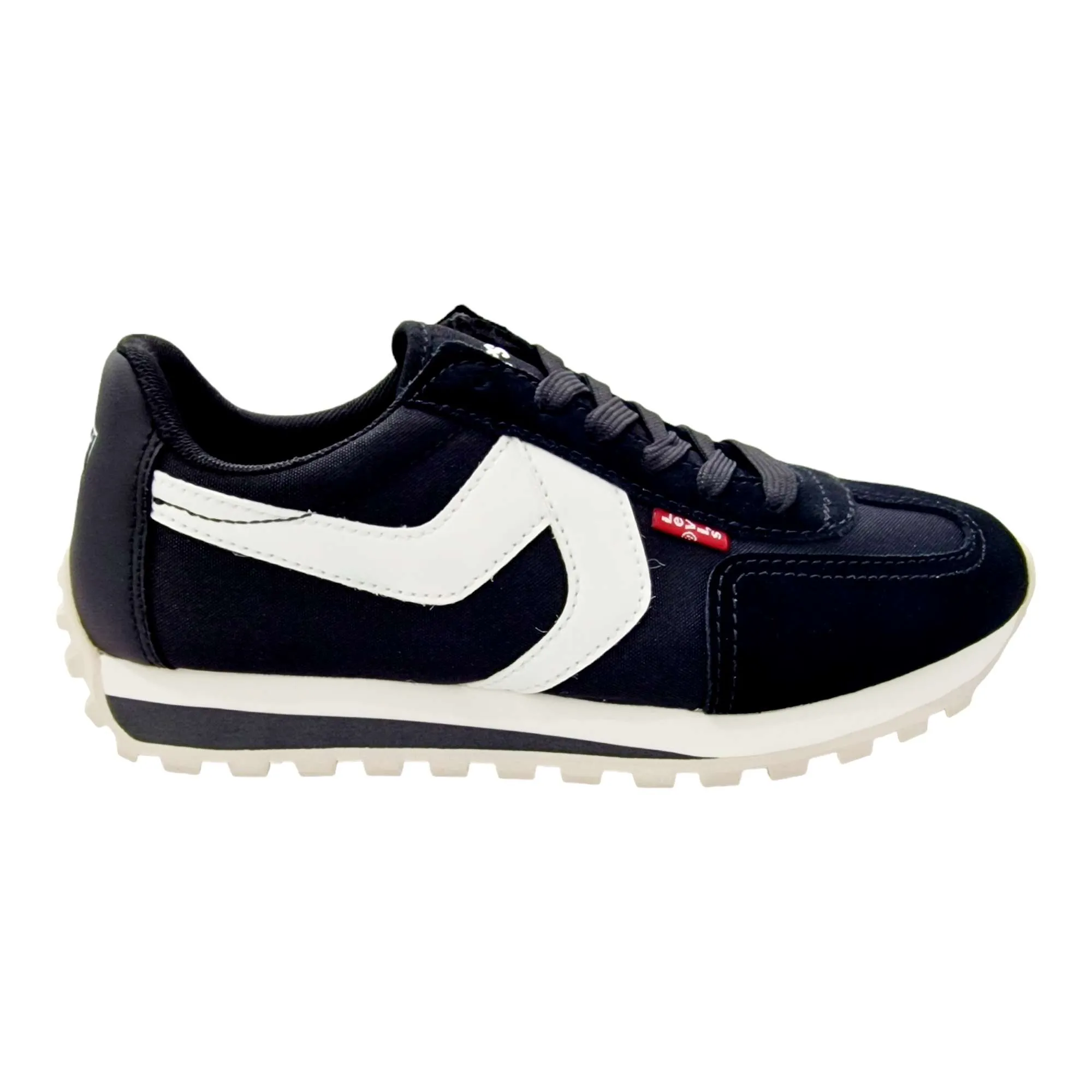 ZAPATILLAS LEVIS MUJER CLÁSICA PASEO NEGRO