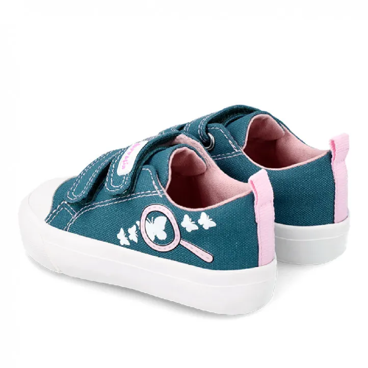 ZAPATILLAS LONA GARVALIN DE NIñA AZUL 242803A