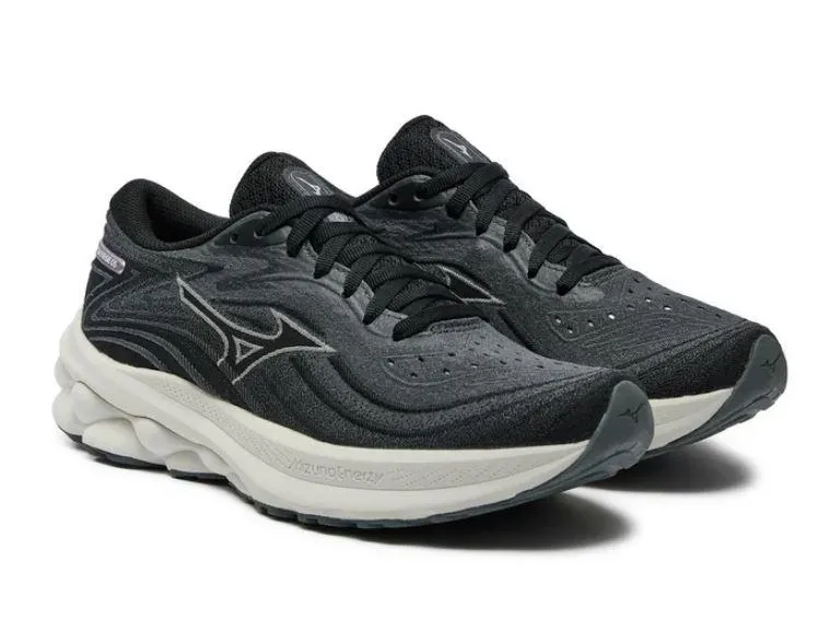 Zapatillas Mizuno Wave Skyrise 5 Mujer Negra