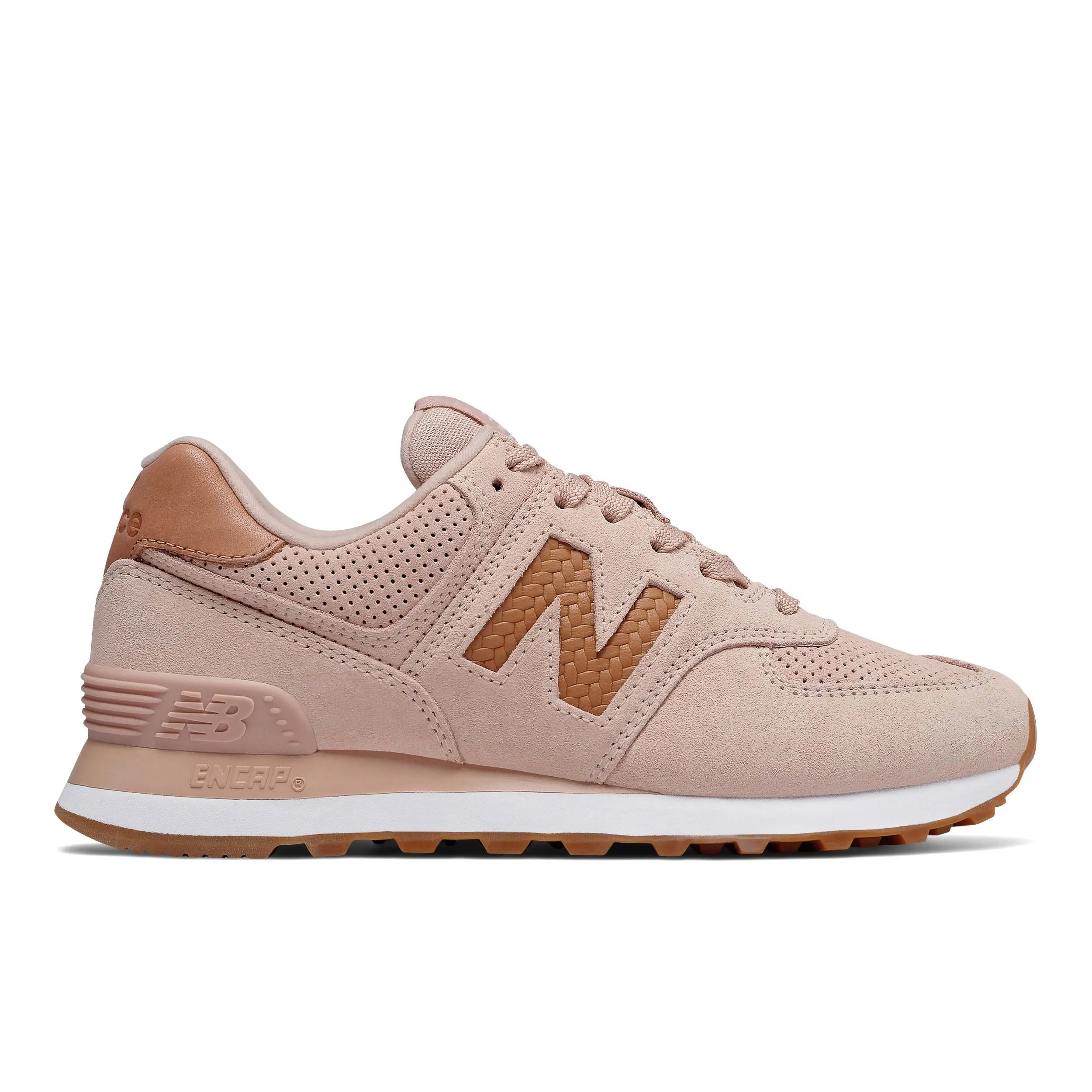 Zapatillas Mujer New Balance 574 Rosado