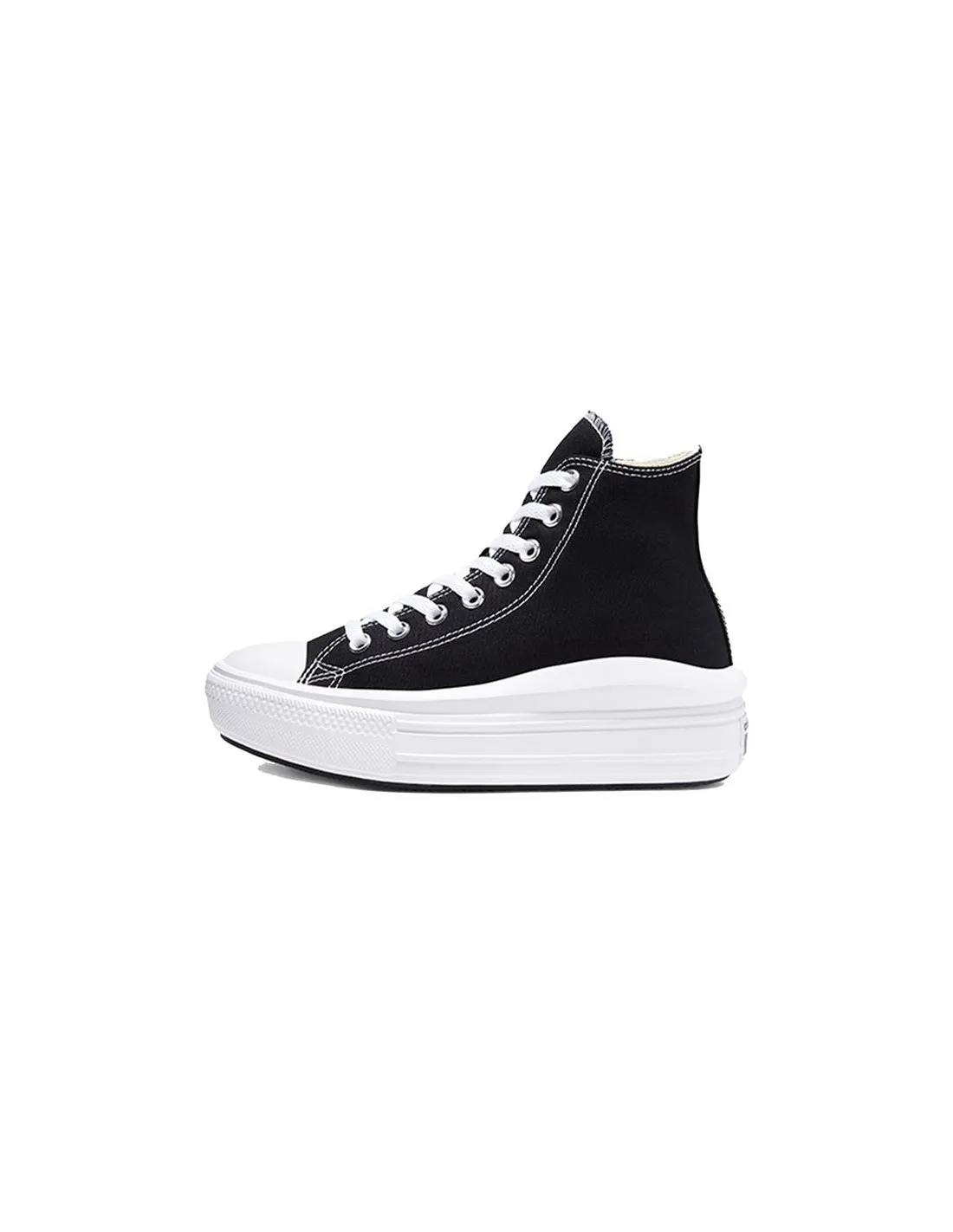 Zapatillas negras Converse Chuck Taylor All Star Move Platform Mujer