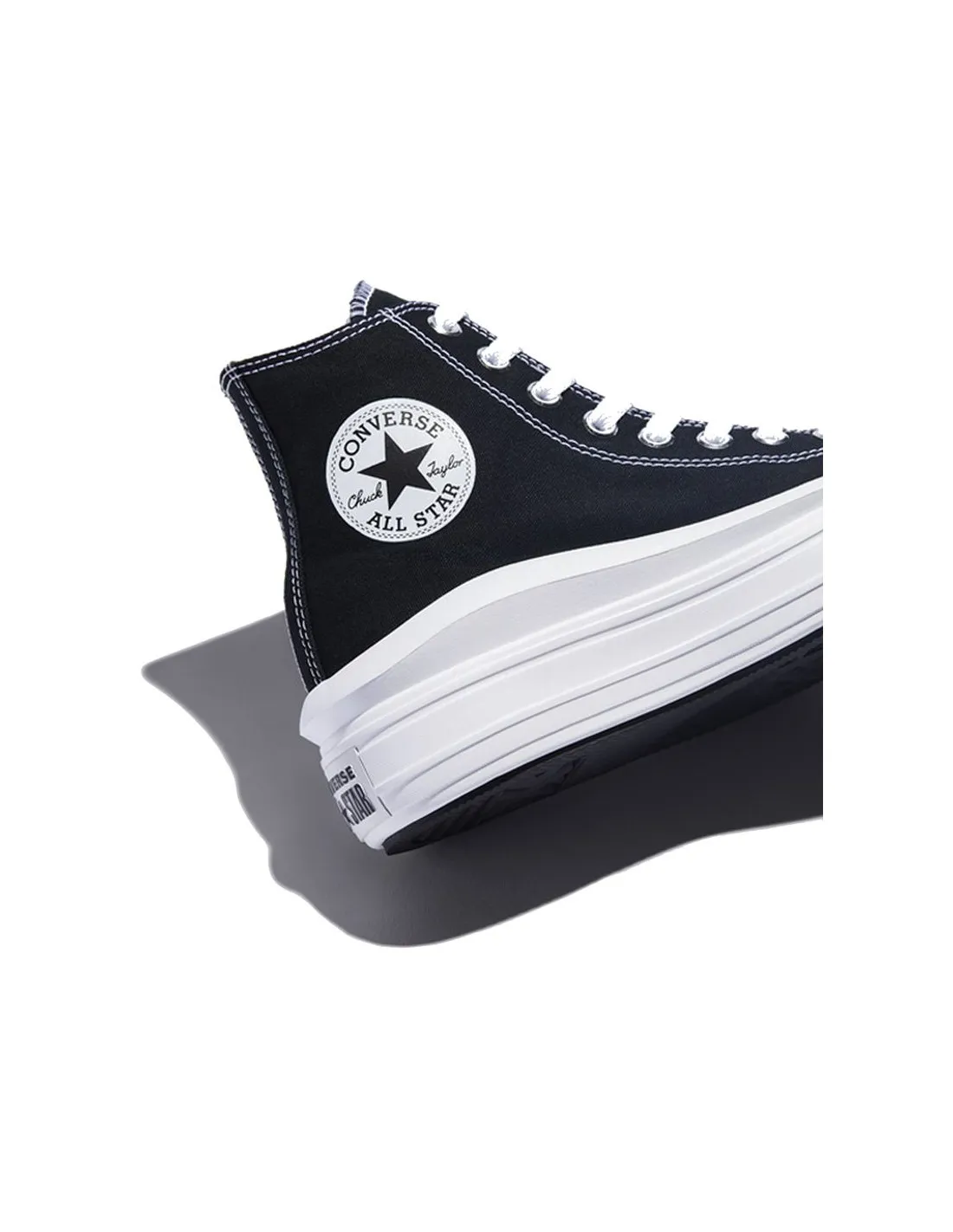 Zapatillas negras Converse Chuck Taylor All Star Move Platform Mujer