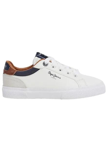 Zapatillas Pepe Jeans Kenton Blanco para Niño