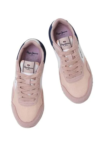 Zapatillas Pepe Jeans London Basic Rosa para Niña