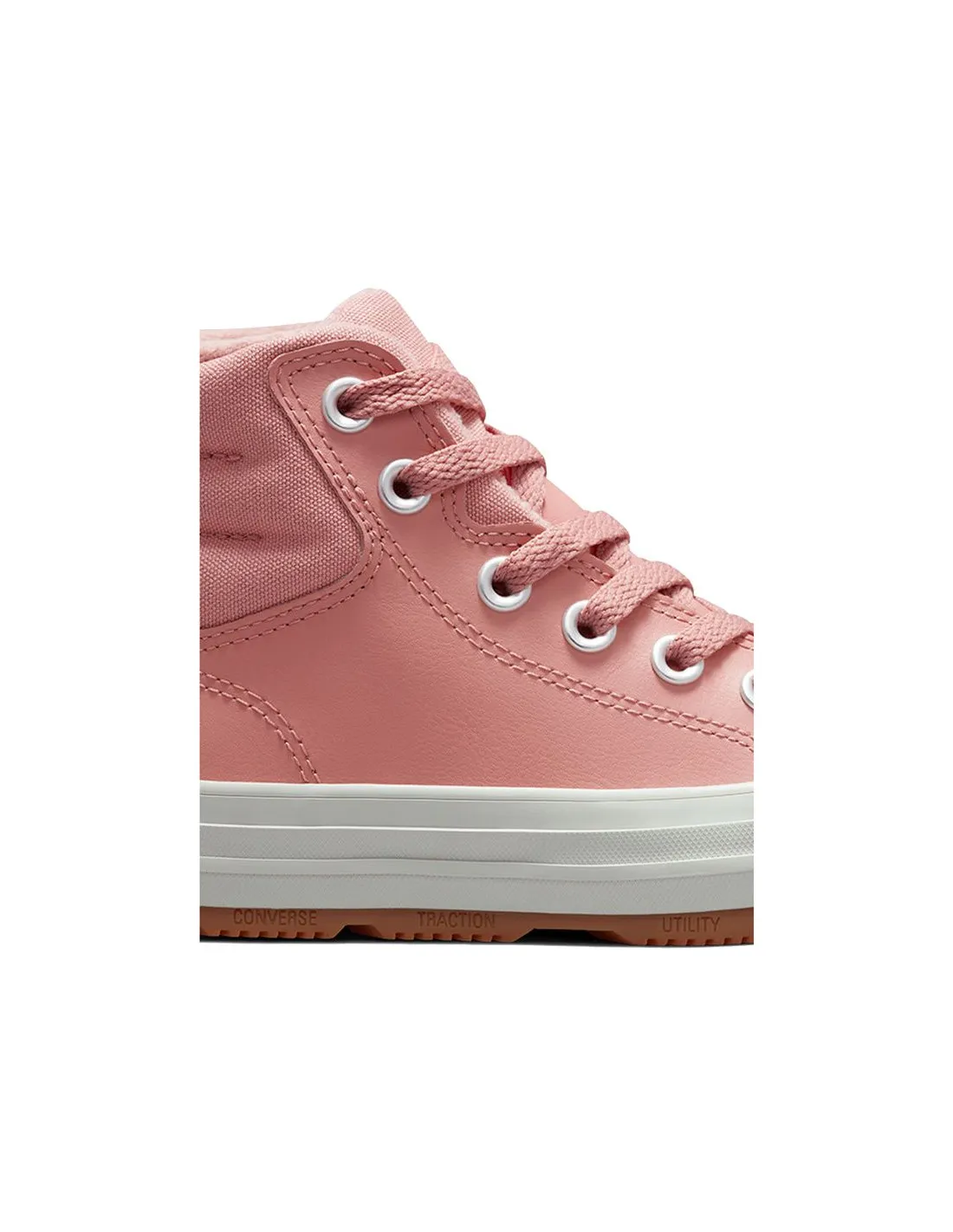 Zapatillas rosas Converse Chuck Taylor All Star Berkshire Leather Niña