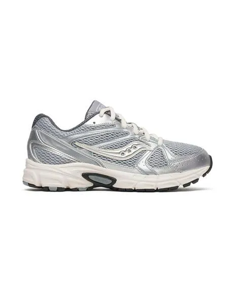 Zapatillas saucony ride millennium gris plata de mujer