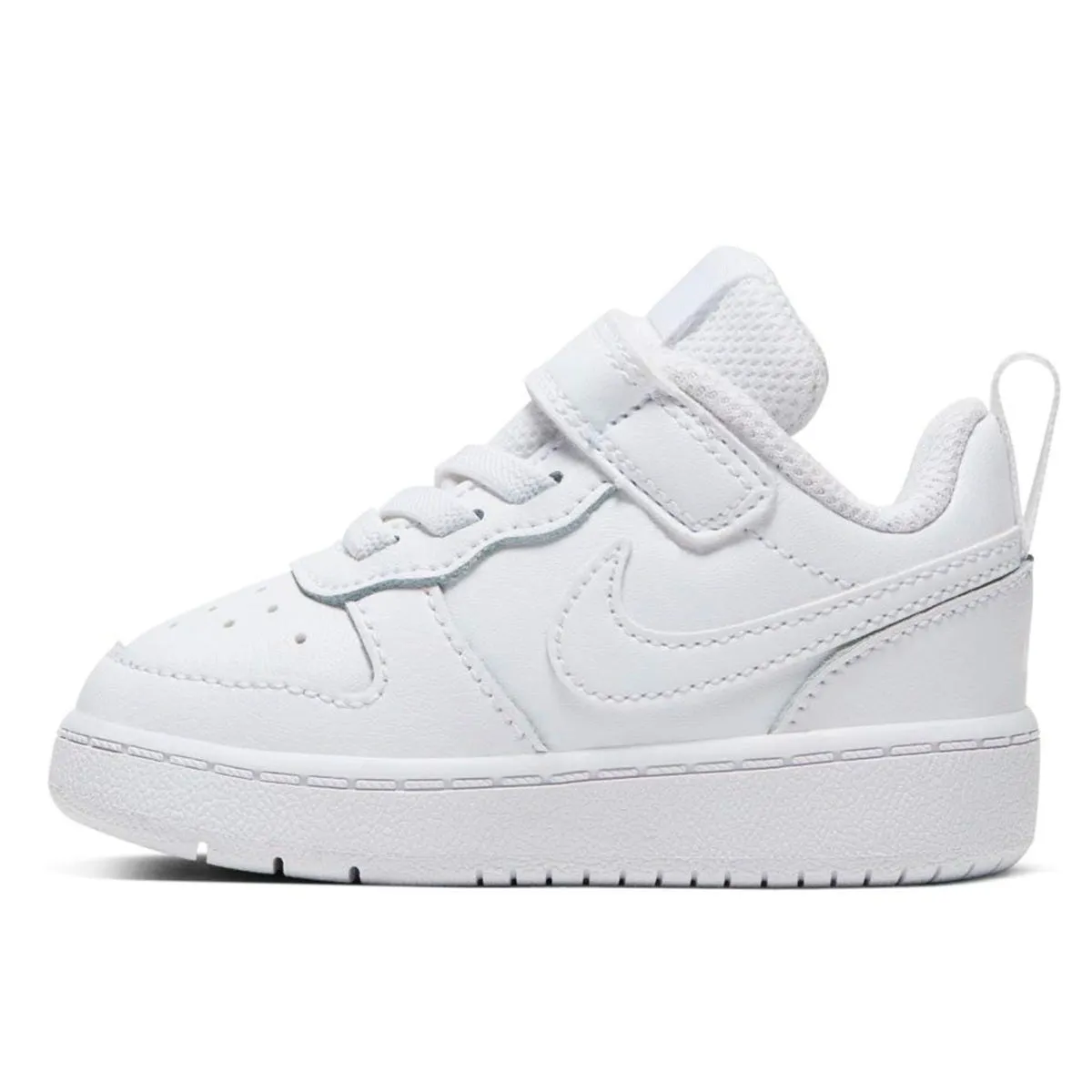 Zapatillas Urbanas Infantil Nike Court Borough Blancas