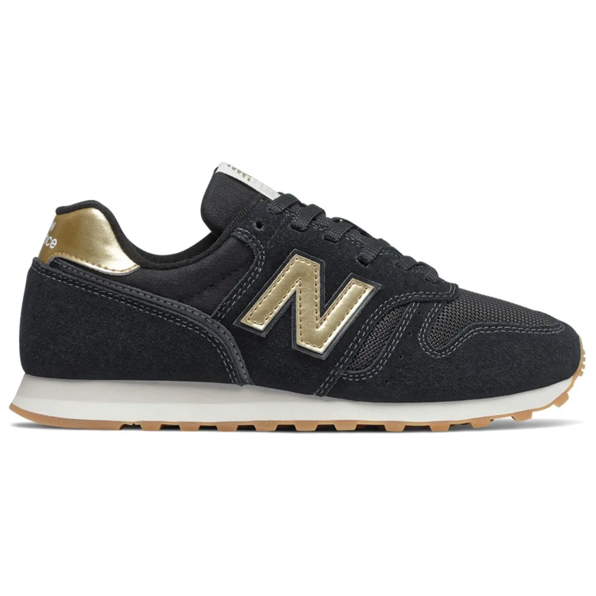 Zapatillas Urbanas Mujer New Balance 373 Negro