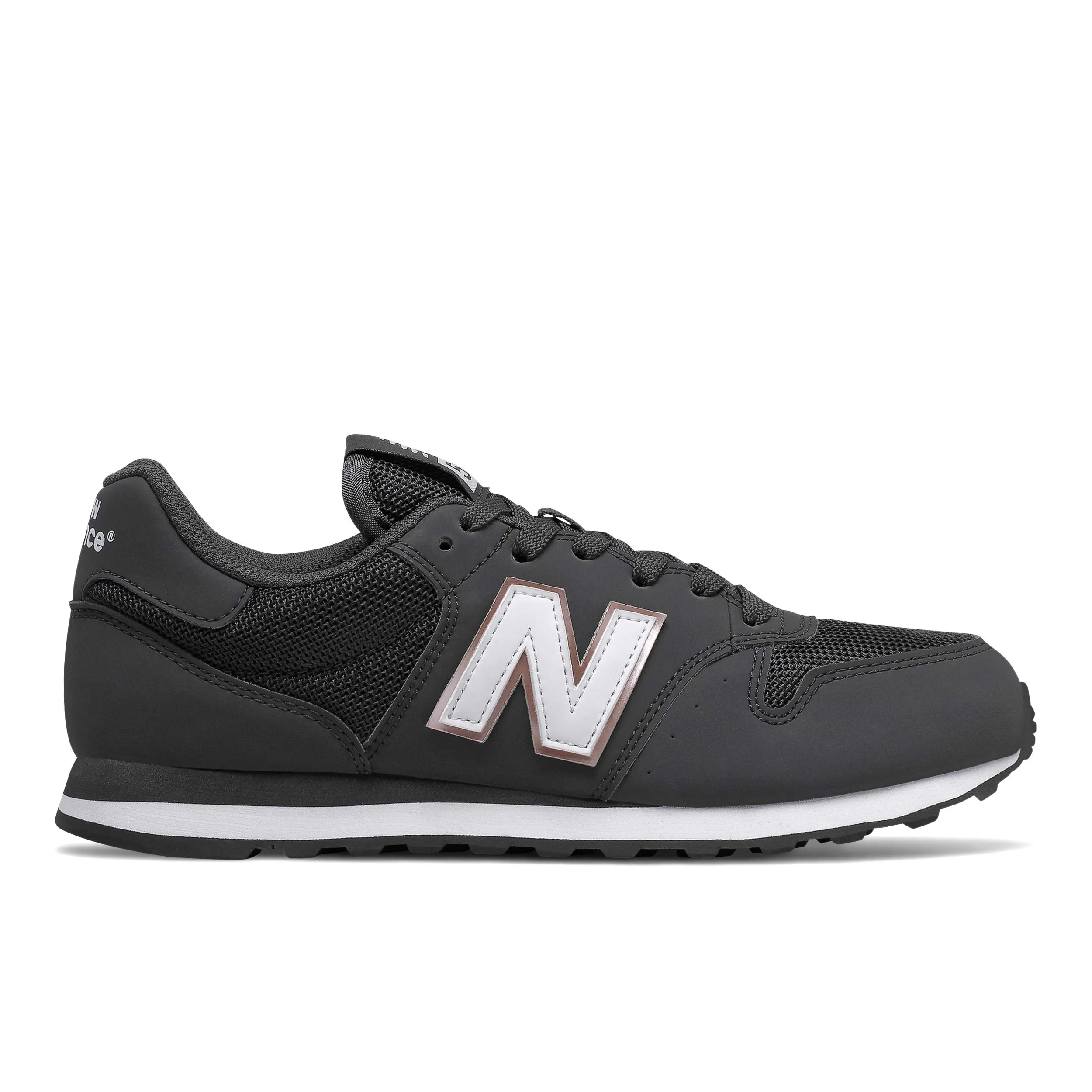 Zapatillas Urbanas Mujer New Balance 500 Negra