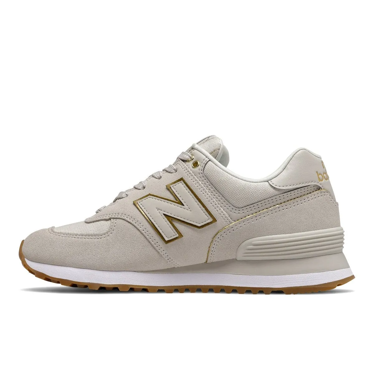 Zapatillas Urbanas Mujer New Balance 574 Beige