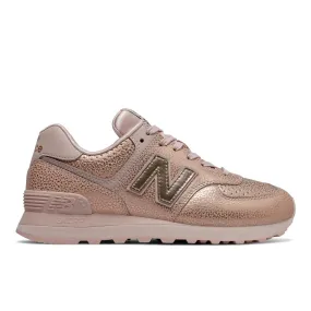 Zapatillas Urbanas Mujer New Balance 574 Rosada