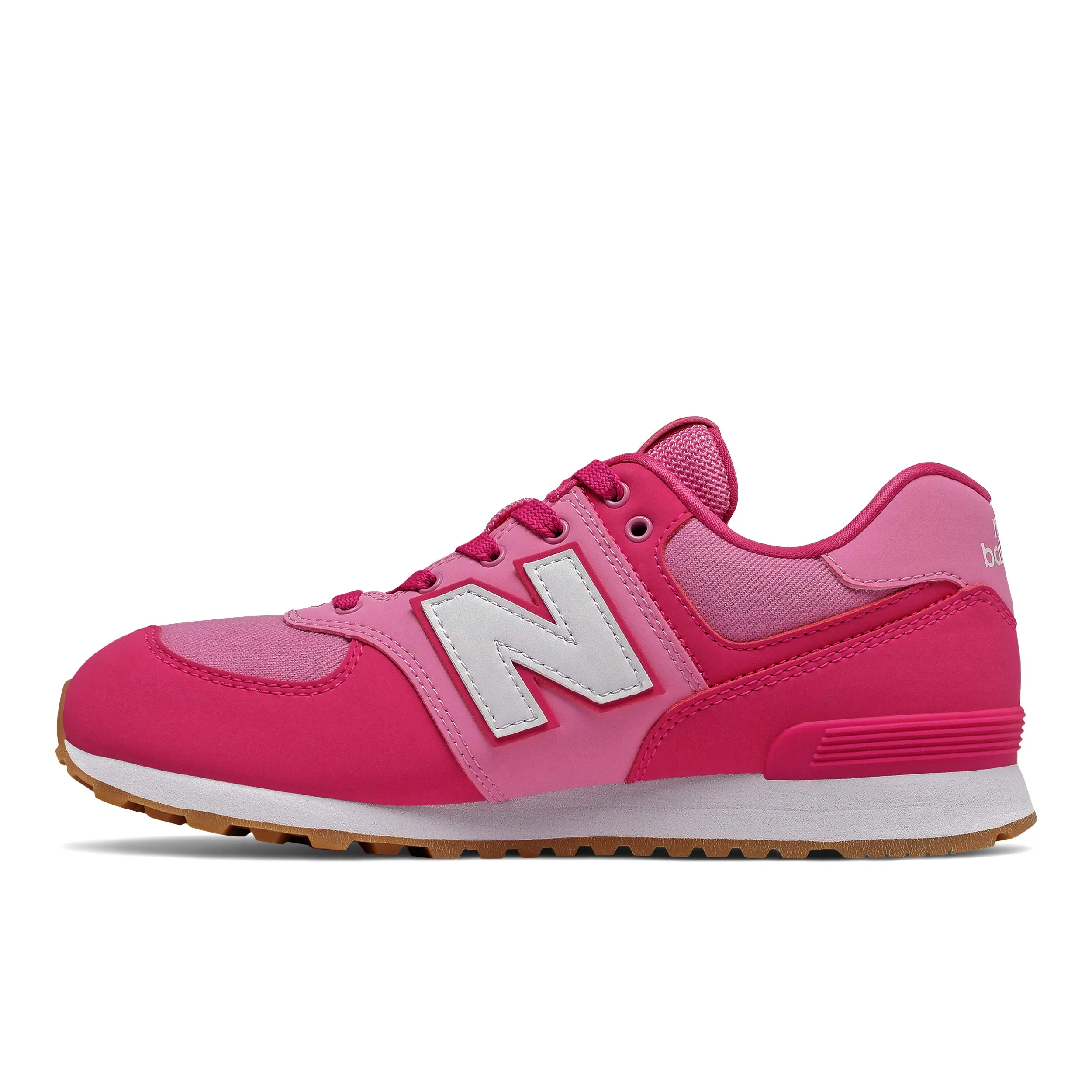 Zapatillas Urbanas Niña New Balance 574 Rosadas