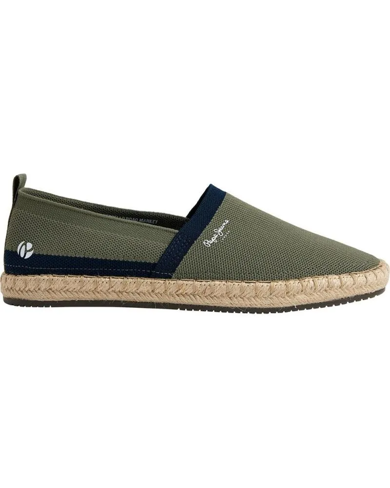 Zapatos de Hombre PEPE JEANS TOURIST CAMP KNIT KAKI