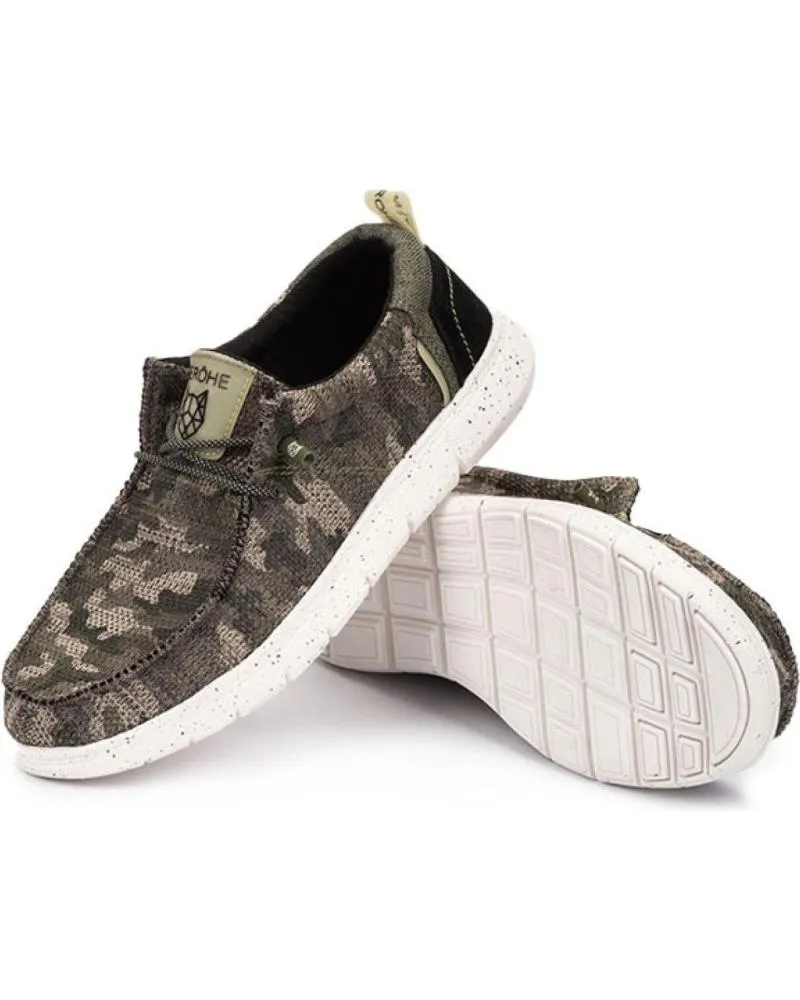 Zapatos MEROHE  de Hombre ZAPATILLAS CAMUFLAJE DE HOMBRE  CAMUFLAJE-AMARILLO